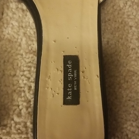 Black kate spade sandals - Picture 3 of 3